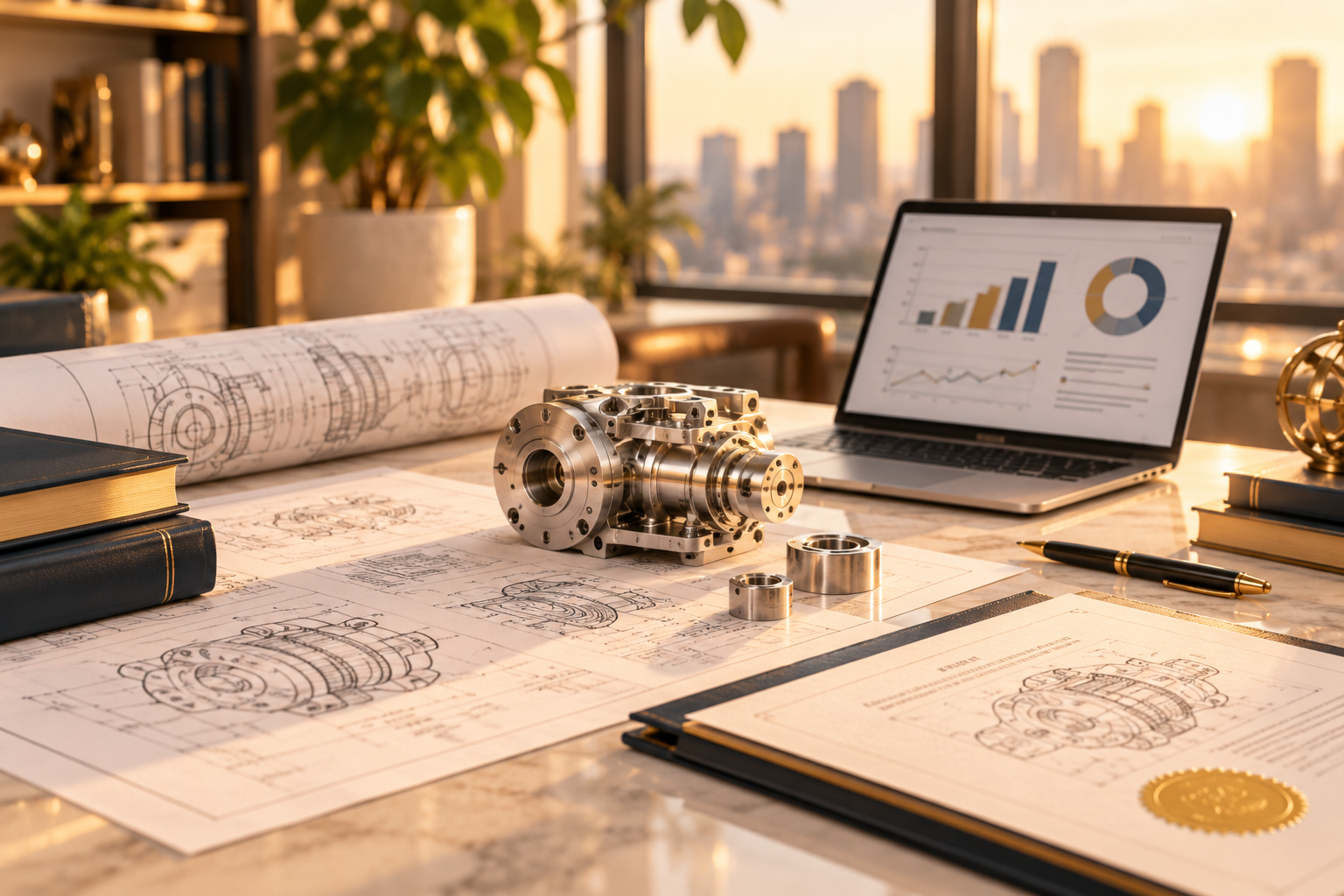 Engineering and intellectual property strategy materials representing UIPatent's IP services in Toronto.
