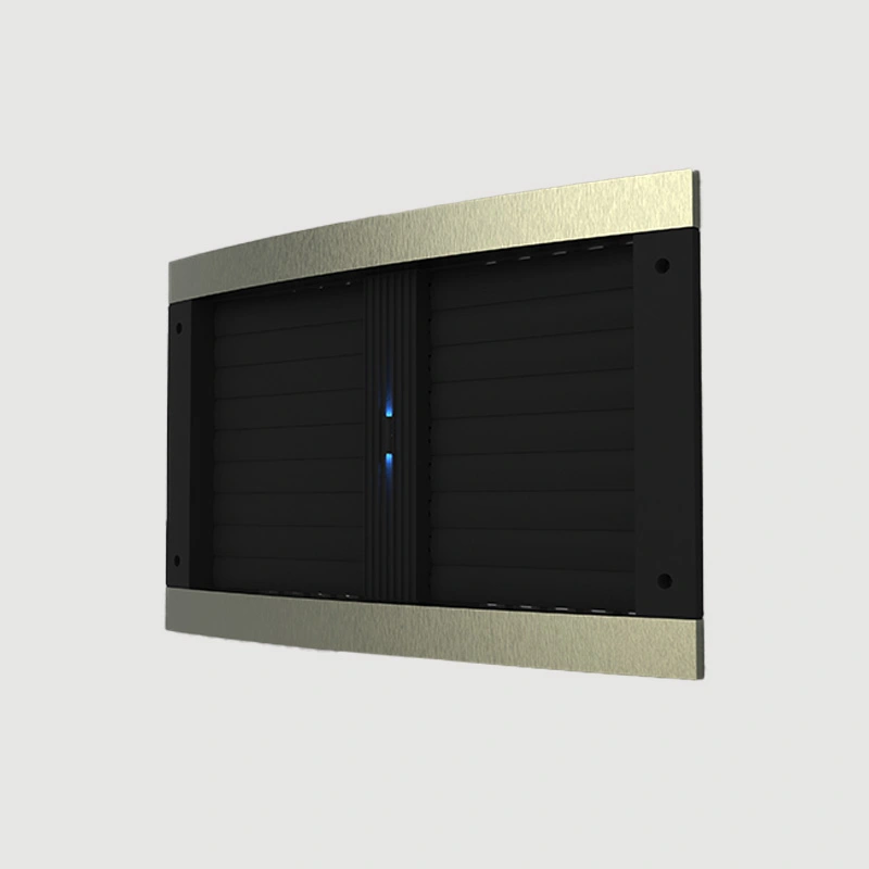 Smart HVAC air control system representing a patented smart building technology